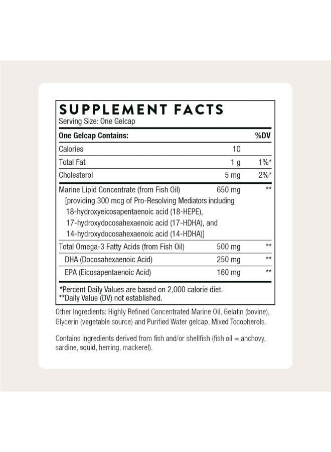 Thorne Pro-Resolving Mediators - Dietary supplement | 60 Capsules - Image 2