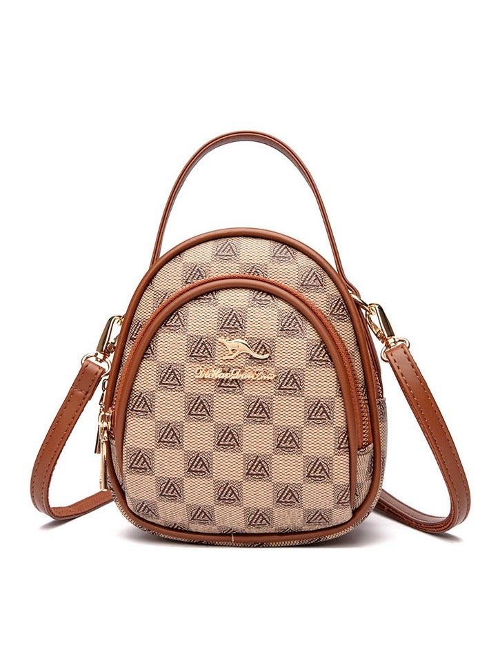 KANGAROO New Single Shoulder Crossbody Bag Fashionable Vertical Small Bag 