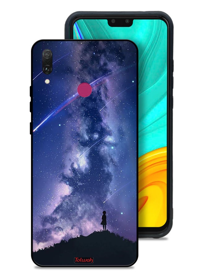 Tolwak Huawei Y9 (2019) Protective Case Cover Moving Stars - Image 1
