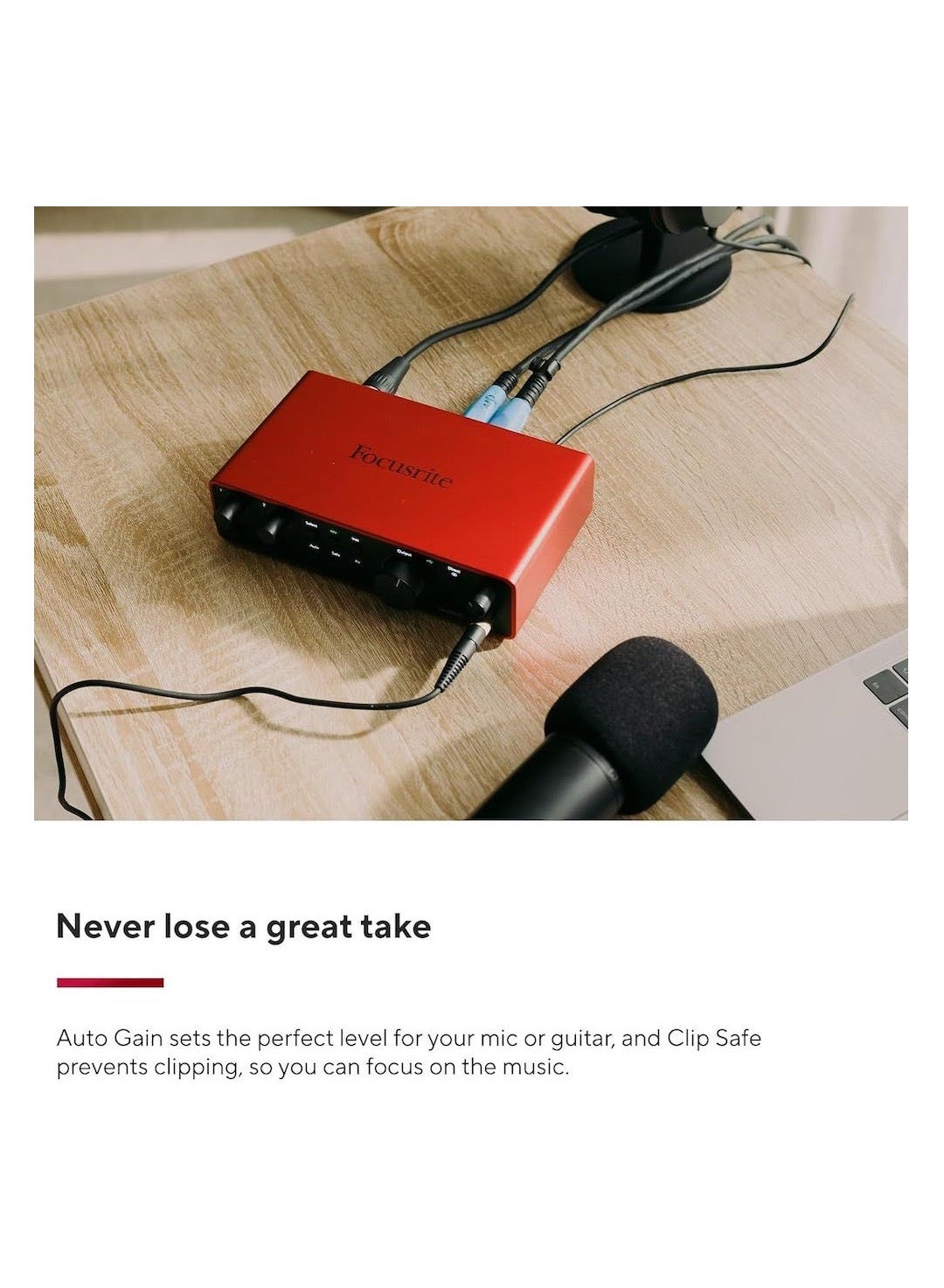 Focusrite Focusrit Scarlett 2i2 4th Generation Audio Interface