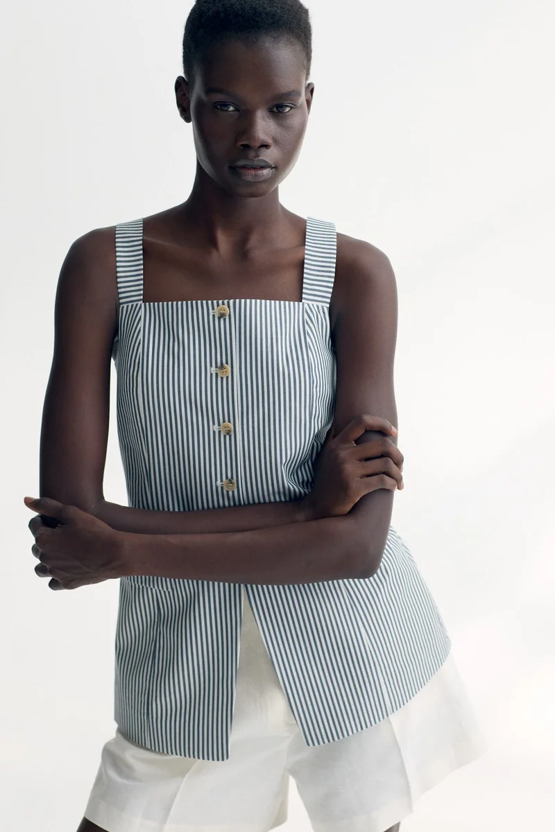 H&M Long waistcoat