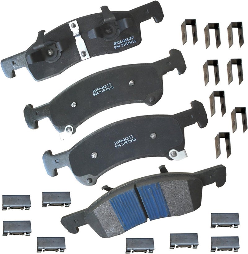 Bendix Premium SBM934 Semi-Metallic Front Brake Pads for Ford Expedition 2006-2003, Lincoln Navigator 2006-2003 - Image 1