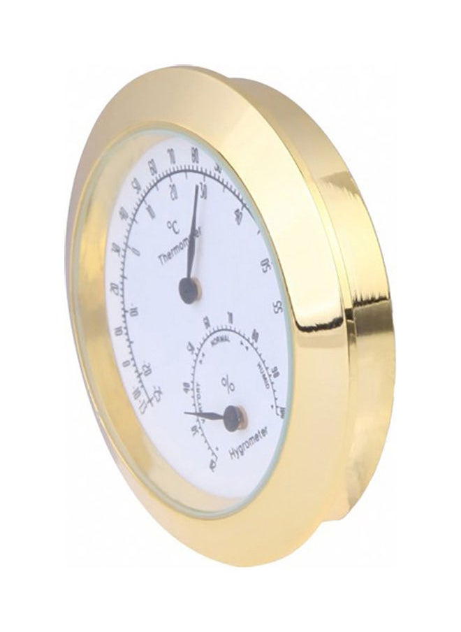 NIBEMINENT - Round Thermometer Hygrometer Humidity Temperature - Image 1