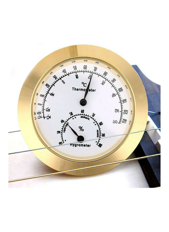 NIBEMINENT Round Thermometer Hygrometer Humidity Temperature  - Image 4