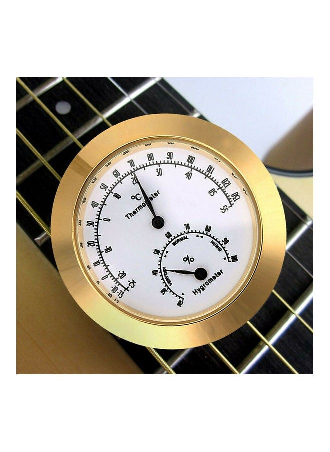 NIBEMINENT Round Thermometer Hygrometer Humidity Temperature  - Image 2