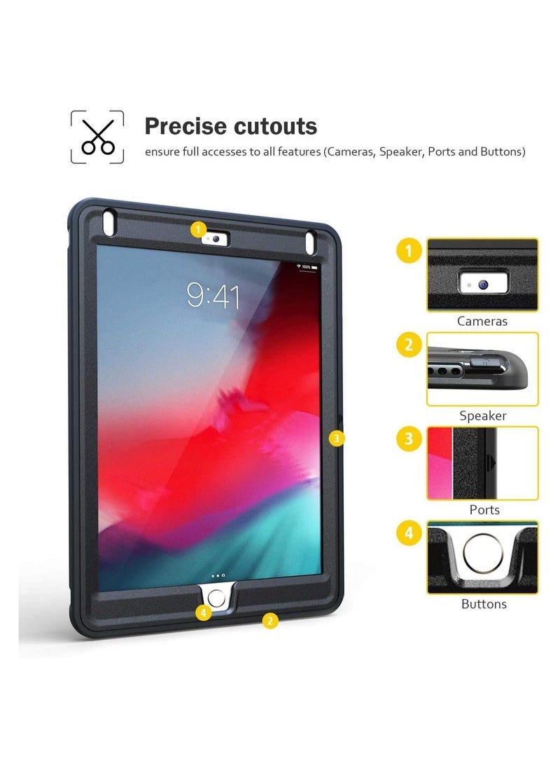 Gravity Case for Apple iPad 9.7 inch A1822 A1823 2017 iPad, Shockproof, Impact Resistant Cover, iPad Rugged Case with kickstand, Full Body Protective Cover for kids - Image 3