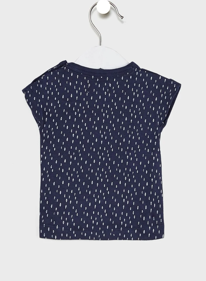 Dirkje Infant Graphic Top + Trousers Set