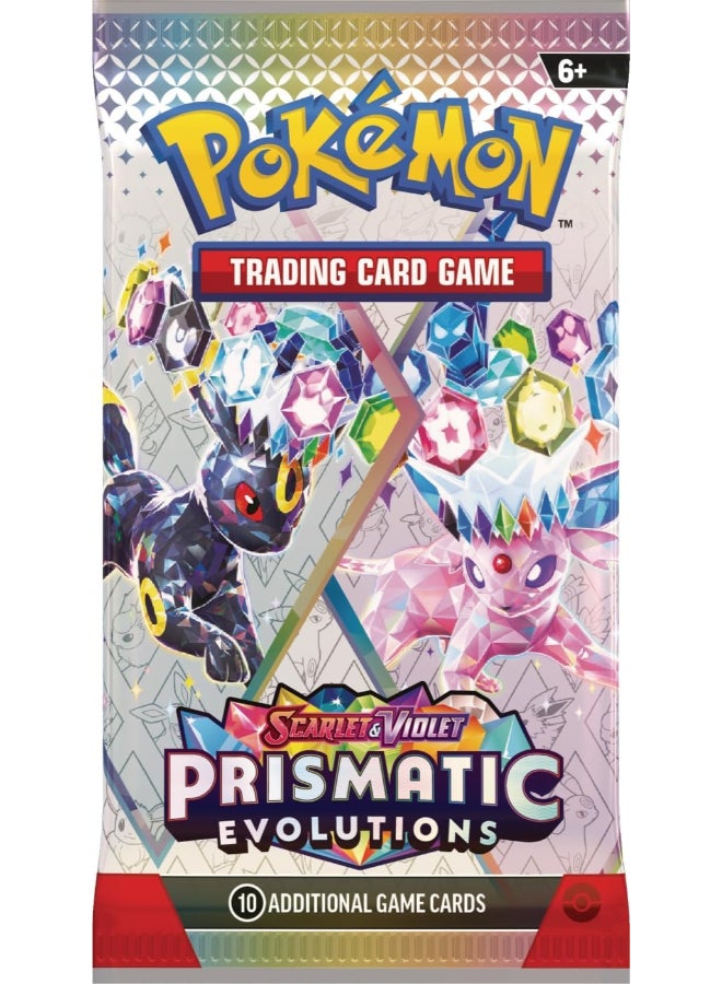 Pokemon Pokémon TCG Scarlet & Violet—Prismatic Evolutions Booster Bundle, 6 Booster Packs, 60 Trading Cards, Collectible Card Game Expansion - Image 3