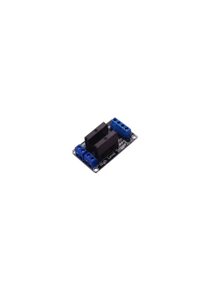 تليجيجا 5V 2 قناة وحدة تتابع الحالة الصلبة إخراج منخفض المستوى 240V 2A مع الصمامات المقاومة - Image 3