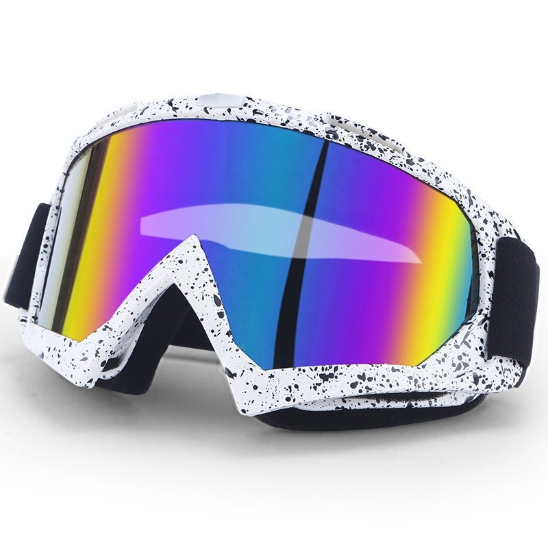 Qi Ta Outdoor Anti-Impact Ski Goggles with UV Protection, Cycling Eyewear for Day and Night, Compatible with Prescription Glasses - Image 1