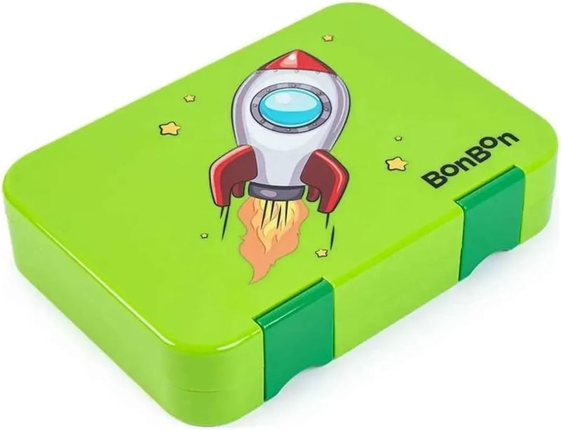 BonBon Rocket Launch Leakproof Lunchbox with 4-6 Compartments - Image 2