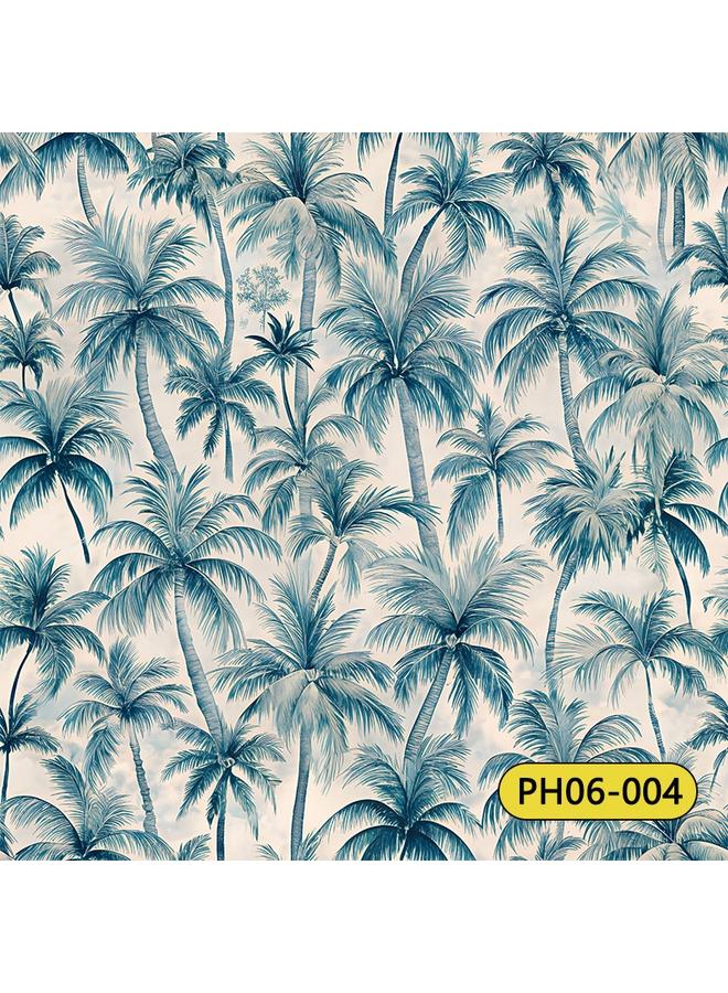 Bluejw Wallpaper Wall Stickers Plant Flower TV Background Wall Decoration High Sense Wallpaper Self-adhesive Flower Wallpaper - Image 1