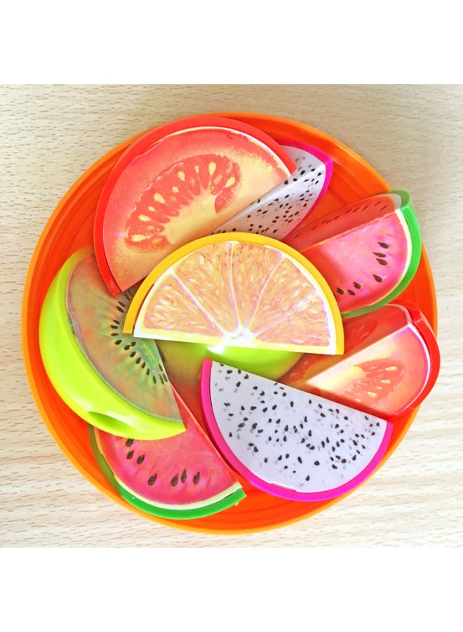 HELPS Creative Primary School Stationery Pencil Sharpener Cute Fruit Shape Single Hole Pencil Sharpener Manual Pencil Sharpener - Image 2