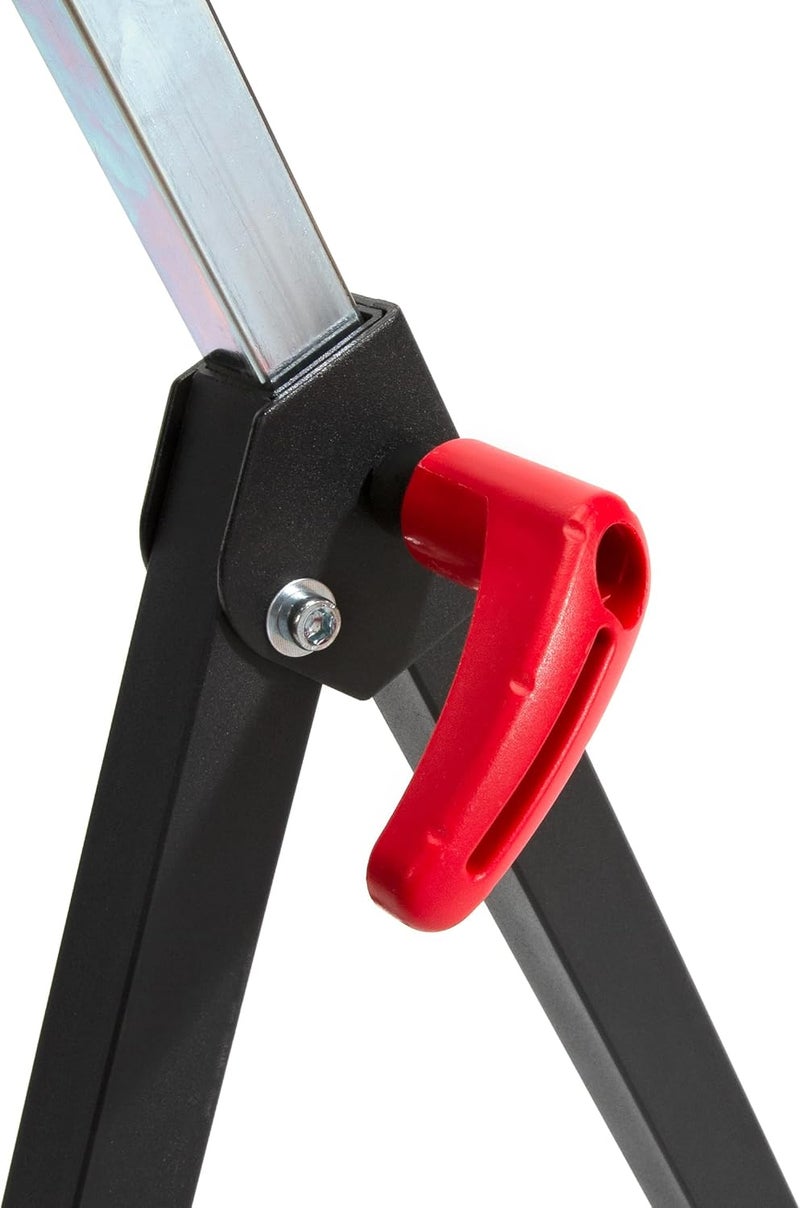 Steelman Single Roller Stand Workstation Support, Durable Steel Construction, Adjustable Height, Foldable for Portability, 132 lb. Capacity - Image 5