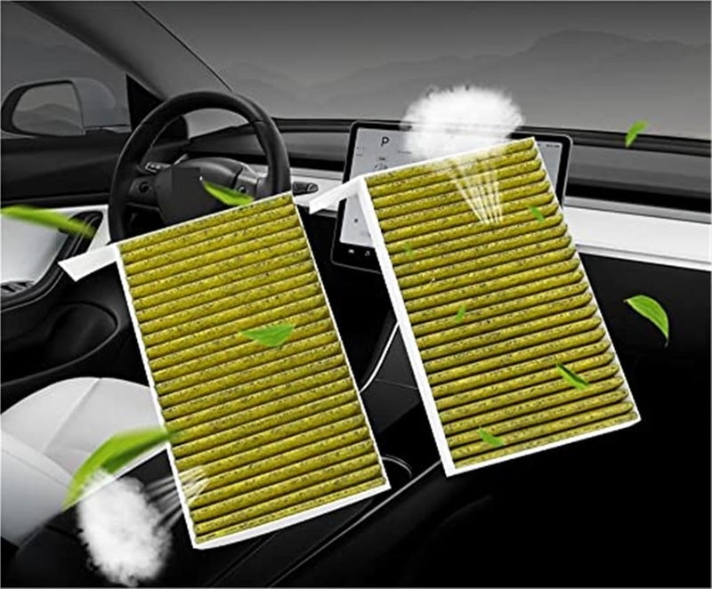 MKVAXR Activated Carbon Air Filter for Tesla Model 3 Y 2023 - Image 3