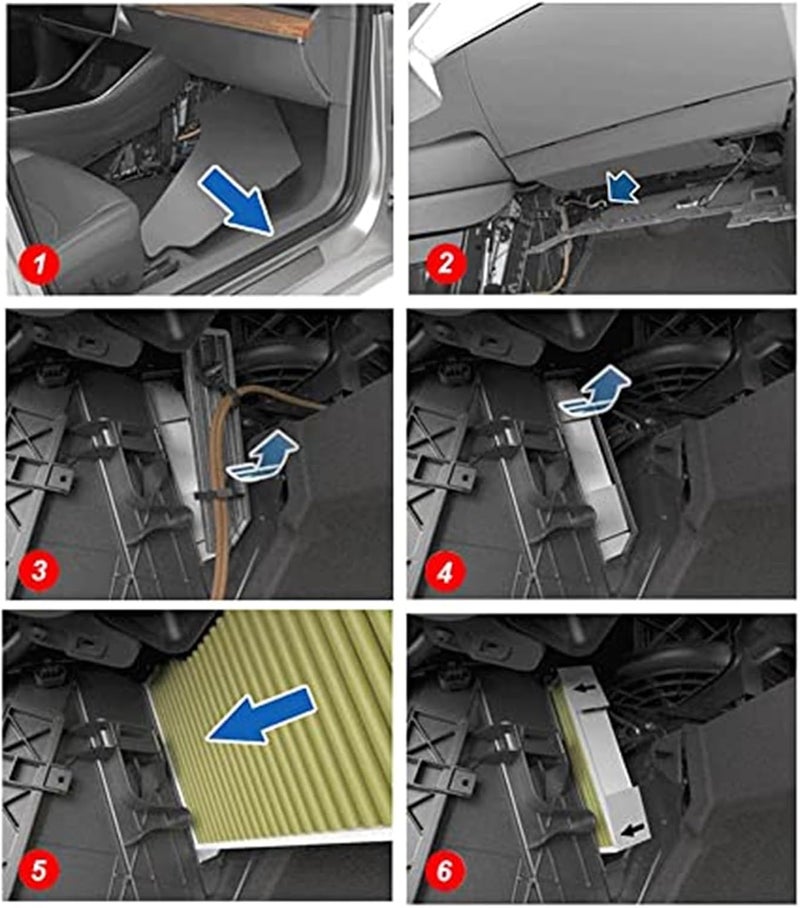 MKVAXR Activated Carbon Air Filter for Tesla Model 3 Y 2023 - Image 5