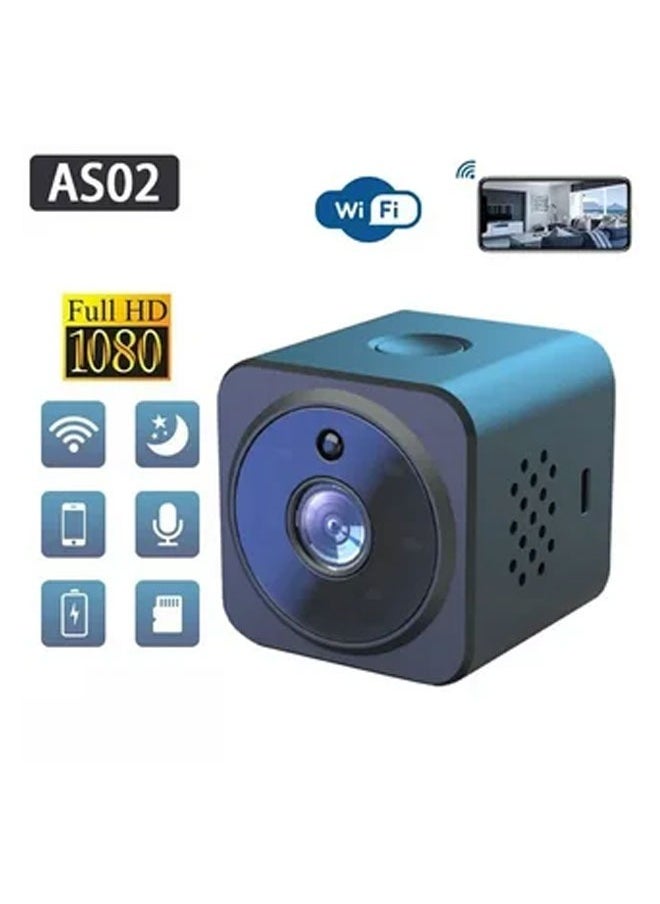 HQ Mini WiFi Camera 1080P HD Night Vision Camera Wireless Monitoring Sports Outdoor Camera, Motion Detection, Real-time Monitoring Loop Recording  Only Support 2.4Ghz WiFi  - Image 1