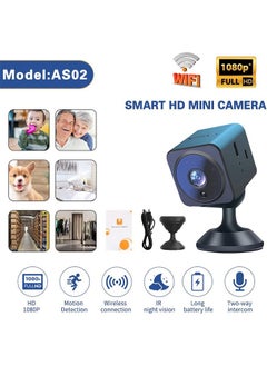 HQ Mini WiFi Camera 1080P HD Night Vision Camera Wireless Monitoring Sports Outdoor Camera, Motion Detection, Real-time Monitoring Loop Recording  Only Support 2.4Ghz WiFi  - Image 2