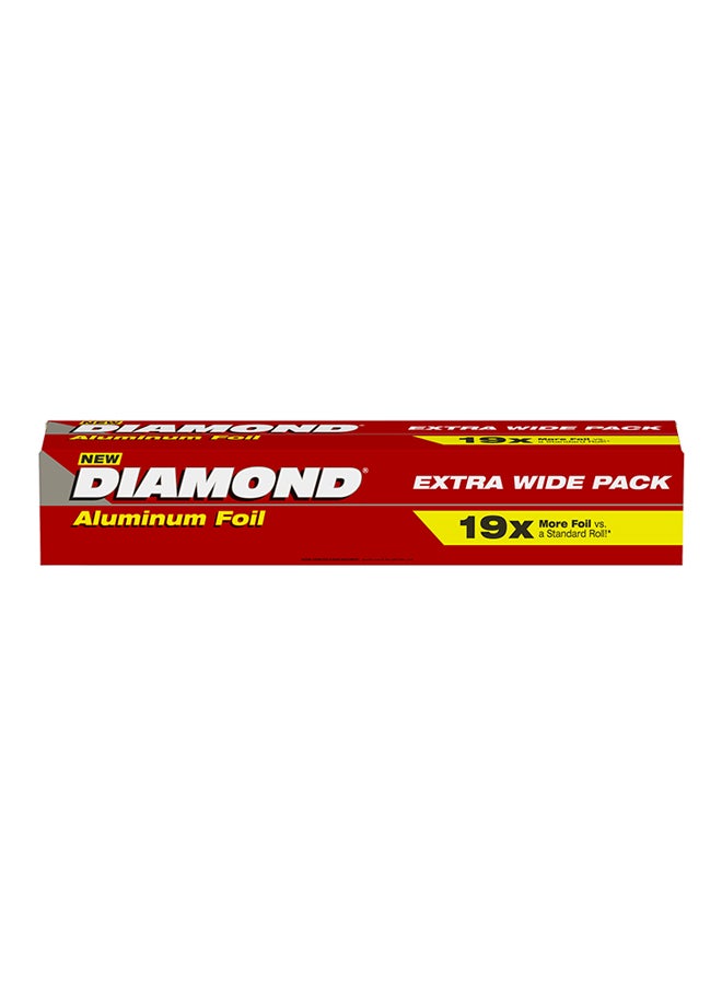 Diamond Foil Extra Wide Silver 100meter - Image 5