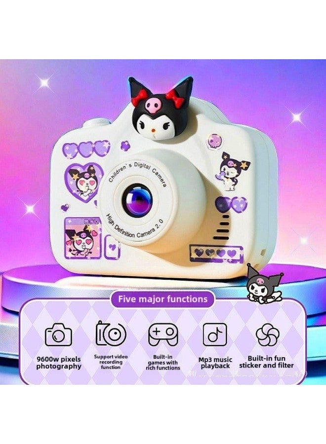 Generic Children's Camera Toy Photographable Printable Baby Camera Colored Polarets Birthday Gift For Boys And Girls-Body Color: *hd Dual Camera 64g One-year Warranty  - Image 3