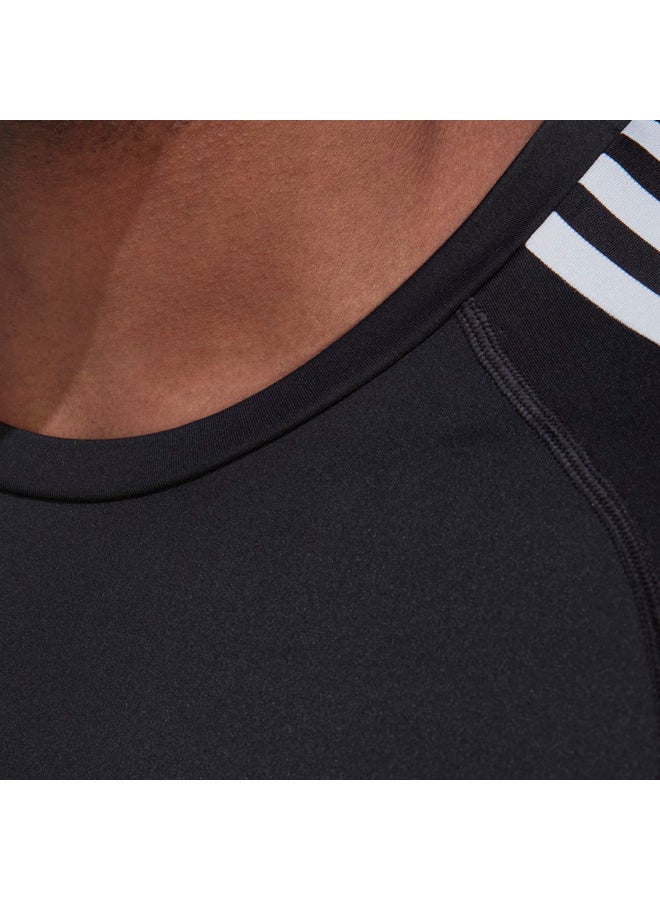 Adidas Techfit 3-Stripes Training Long Sleeve Tee - Image 4