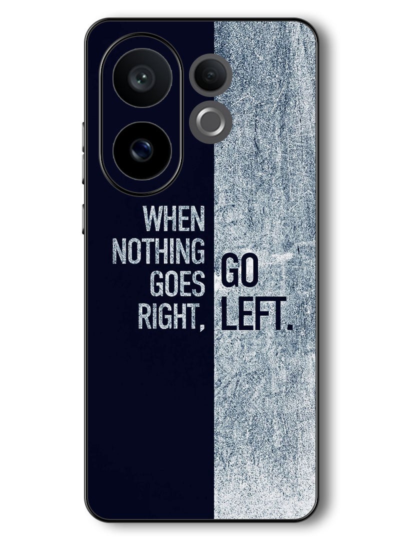 Theodor Case Compatible with Vivo V60 6.77 Inch Protection Shockproof Bumper Cover Go Left - Image 1