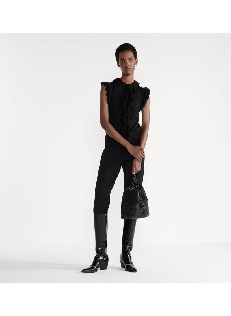 Dior Addict Medium D-Motion Handbag Drawstring Bucket Bag Shoulder Crossbody Bag - Image 2