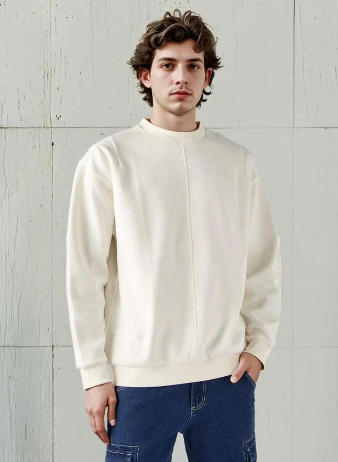 Lee Cooper Lee Cooper Textured Pique Sweatshirt