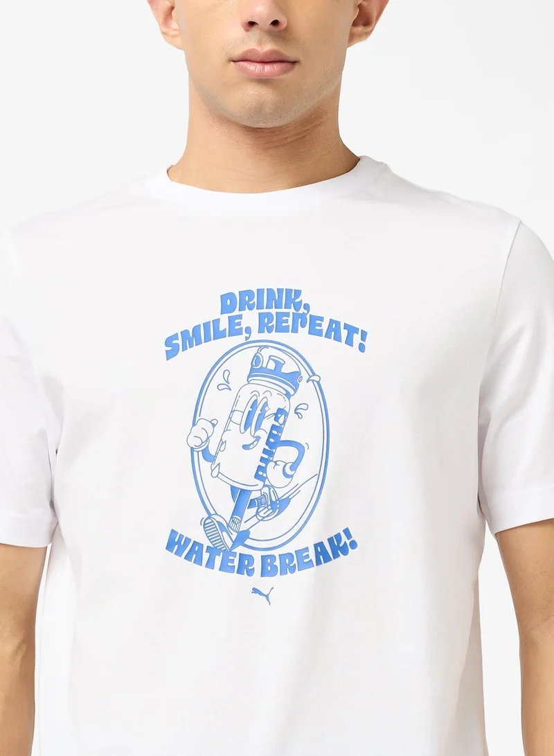 بوما تيشيرت بطبعة جرافيك