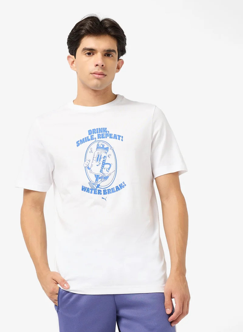 بوما تيشيرت بطبعة جرافيك