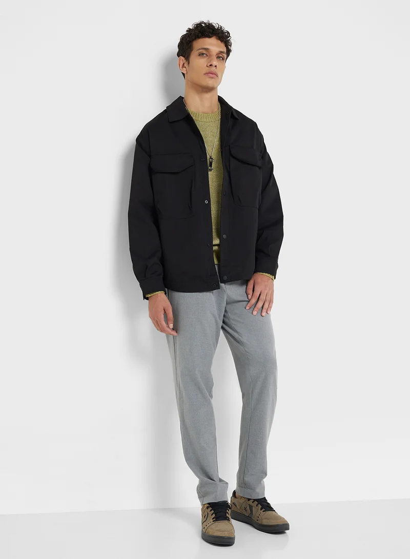 JACK & JONES Jcohelvetica Parachute Regular Fit Overshirt