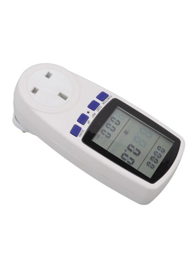 Thoraya Power Meter Socket LCD Display Overload Protection LED Light Digital Electricity Analyzer Monitor  - Image 5