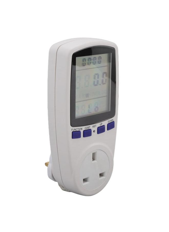 Thoraya Power Meter Socket LCD Display Overload Protection LED Light Digital Electricity Analyzer Monitor  - Image 4