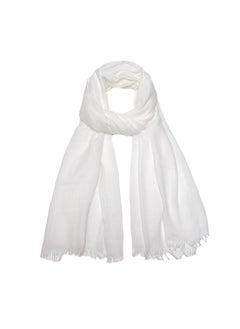 Generic Damen Sommer Schals Baumwolle Leichte Groe Lange Gaze Damenschal Eleganter Plain Tcher  - Image 1