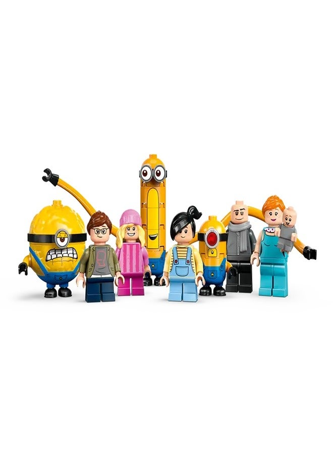 LEGO LEGO - Minions and Gru's Family Mansion 868 Pieces - 75583  - Image 5