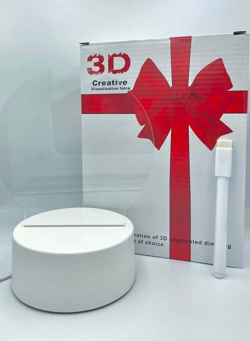 3D LED Message Board Night Light, Light Up Your Love Message, The Perfect Romantic Gift - Image 1