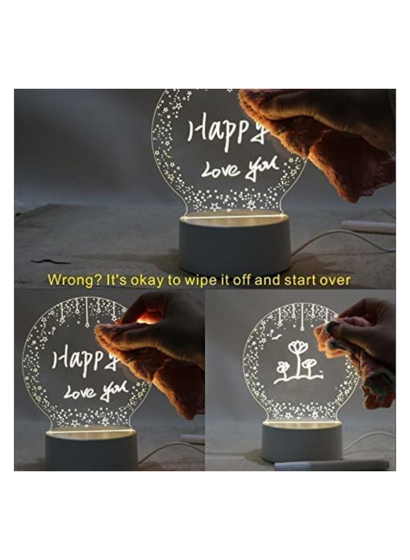 3D LED Message Board Night Light, Light Up Your Love Message, The Perfect Romantic Gift - Image 4