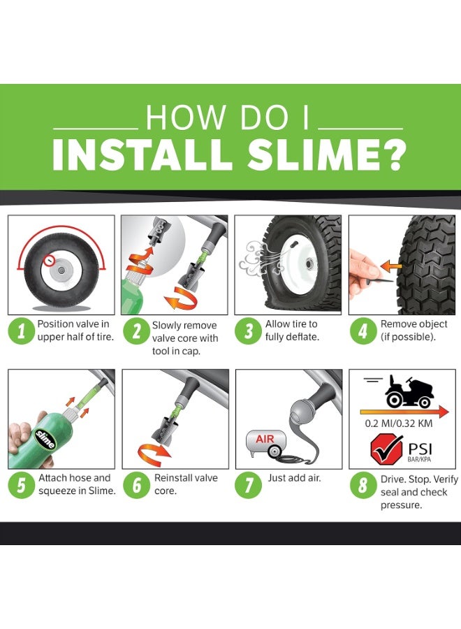 Slime سلايم 10008 24 أونصة ملحقات السيارات، أخضر - Image 3