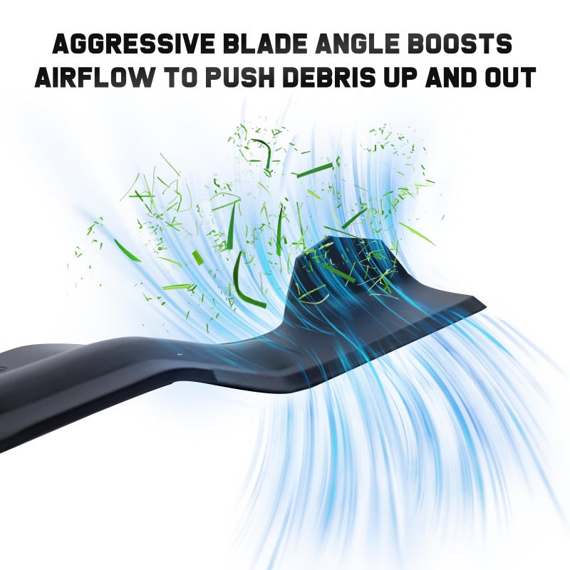 Grasscool 942-04053C Mower Blades for MTD Cub Cadet Troy Bilt 50" Deck Zero Turn Riding Mower Lawn Tractor Replace 742-04056 942-04056 (6 Point Star Mounting Hole) - Image 5