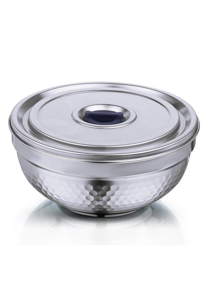 Celltone Microwave Safe 304 Stainless Steel Food Container - Fridge-to-Oven Bowl with Vacuum Freshness Seal (Combo-Set of(400ml,570ml, 850ml) - Image 3