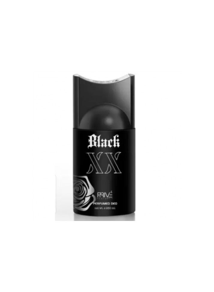 PRIVE Black XX Perfumed Spray For Men 250ml - Image 1