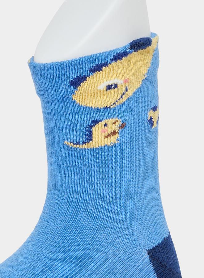 Styli Set of 5 - Printed Crew Socks - Image 2