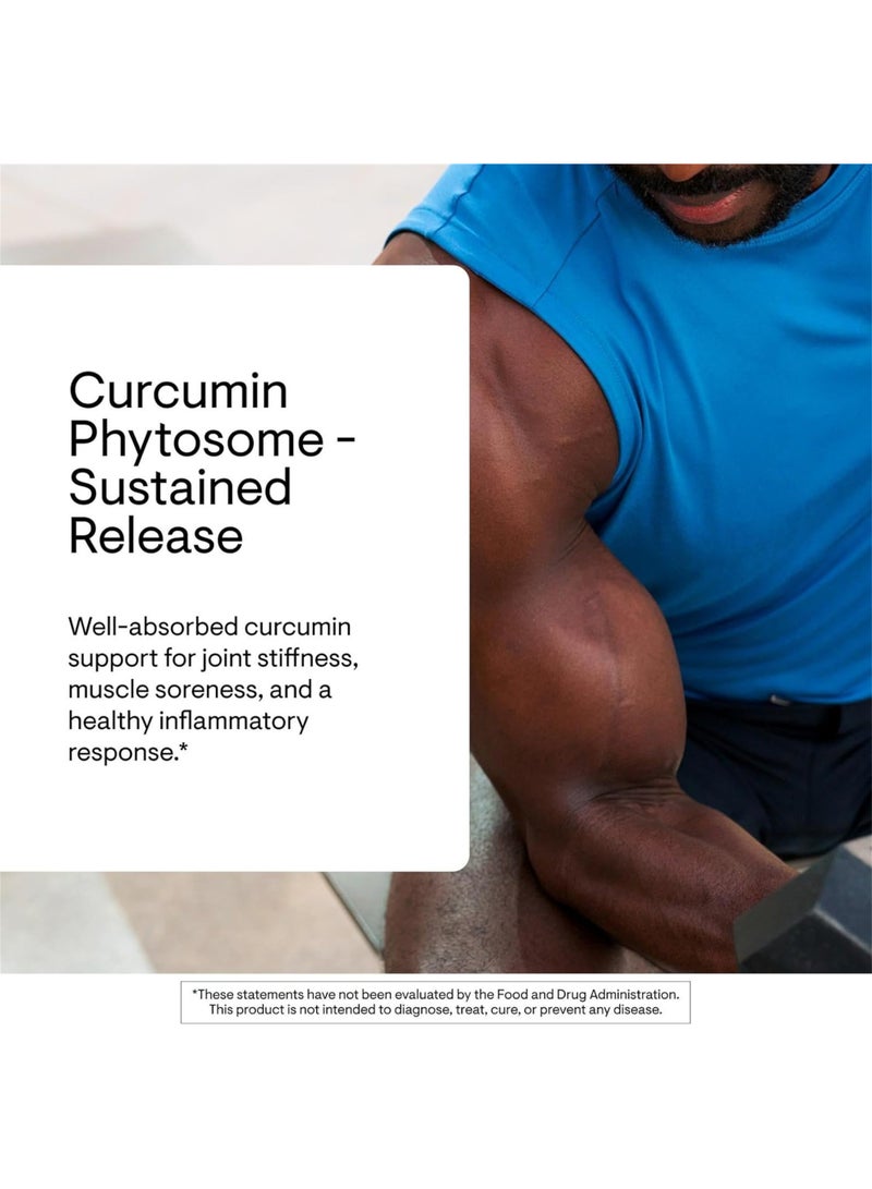 Thorne Curcumin Phytosome - Sustained Release - 500 mg per 2 capsule serving - Dietary Supplement - 120 Capsules - Image 3