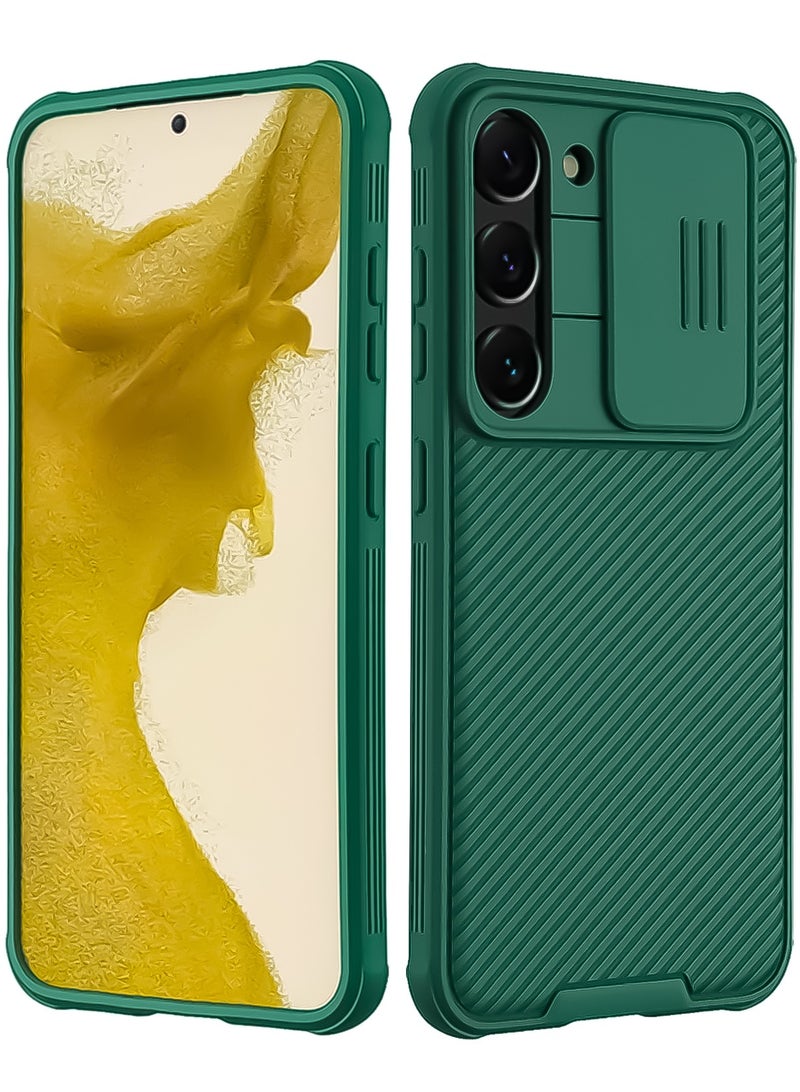 Nillkin For Samsung Galaxy S24 Plus Case TPU Shockproof Airbag Frame, Camera Lens Protection Slide Cover Phone Case, Anti-Fingerprint Slim Fit Mobile Back Cover - Image 1