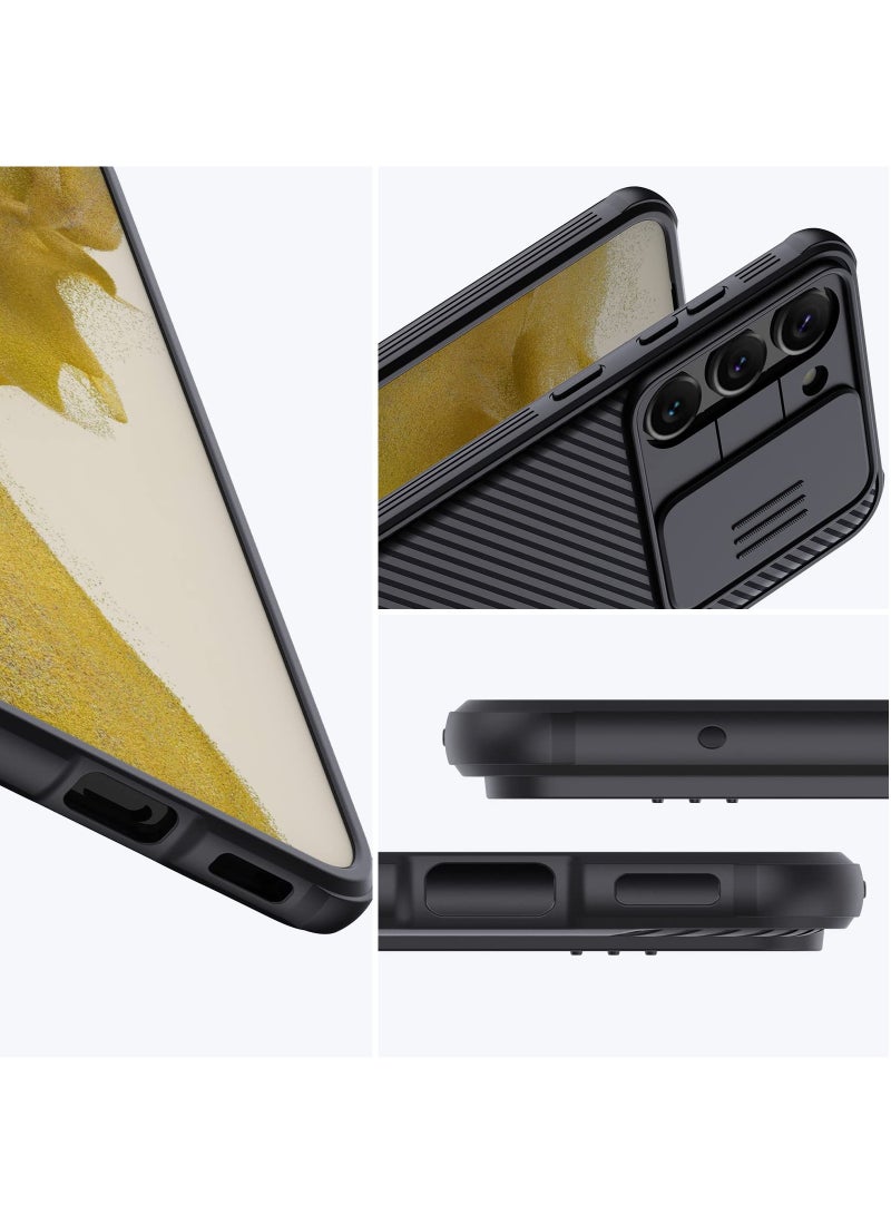 Nillkin For Samsung Galaxy S24 Plus Case TPU Shockproof Airbag Frame, Camera Lens Protection Slide Cover Phone Case, Anti-Fingerprint Slim Fit Mobile Back Cover - Image 5