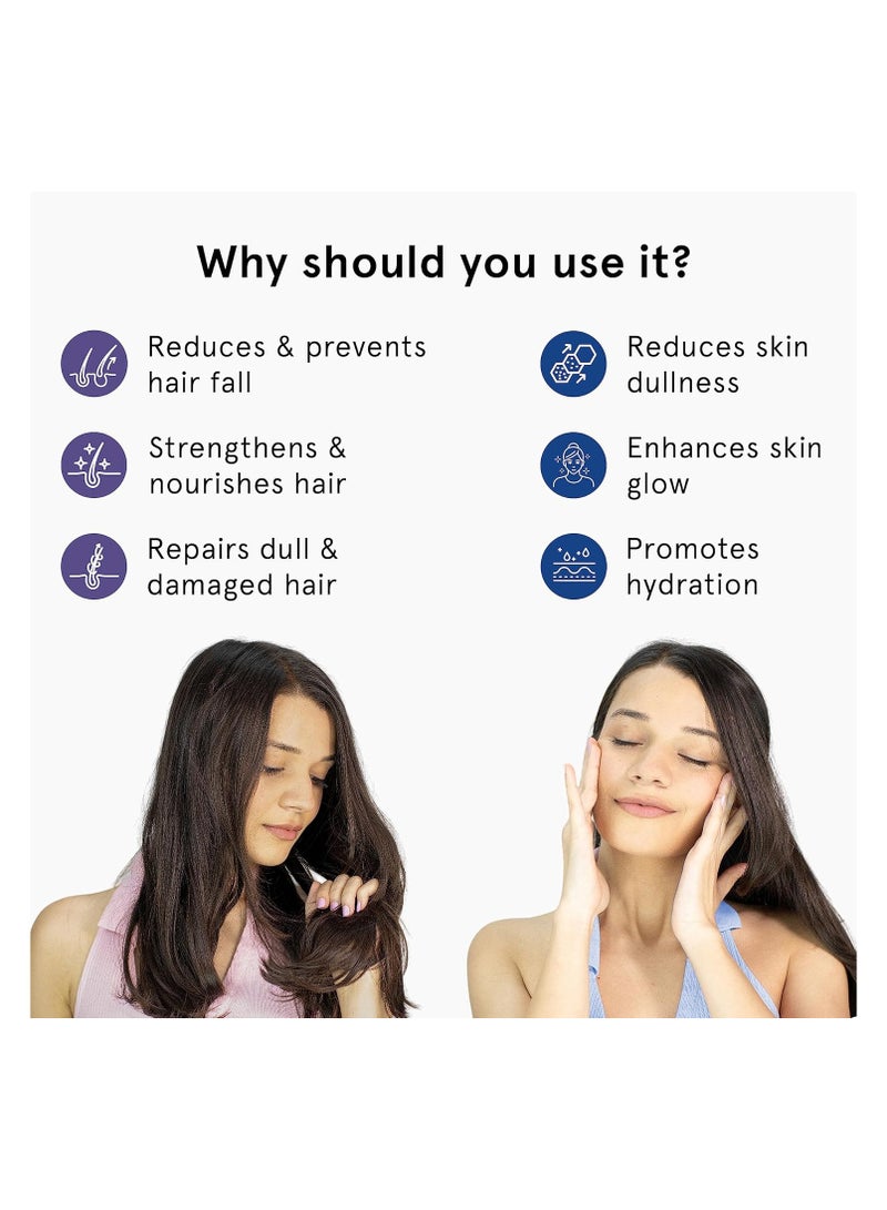 Mosaic Be Bodywise Gummies for Skin and Hair Combo of 120 Gummies Skin Gummies with Hyaluronic Acid, Vitamin C & E, and glutathione Biotin Gummies Biotin Supplements for Stronger Hair  No Added Sugar - Image 2