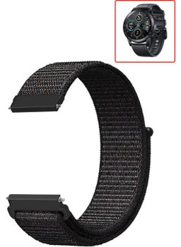 Tagomoon Honor Magic Watch 2 46MM Smart Watch Compatible Band Fabric Patterned Velcro Sports Strap 