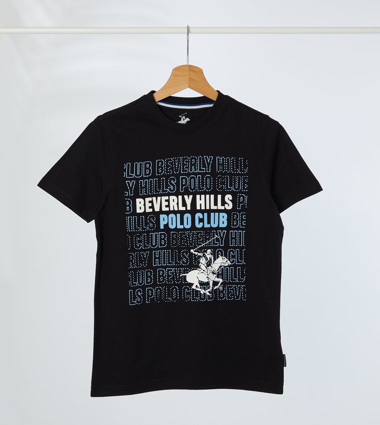 BEVERLY HILLS POLO CLUB Logo printed t-shirt - Image 1