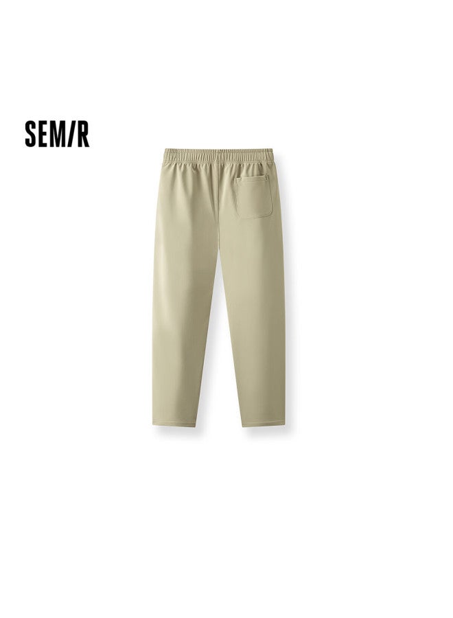 Semir Men's Casual Three-proof Soft Shell Pants Plus Velvet Straight Pants Winter Long Pants Commuting Basics 109725127101 - Image 1