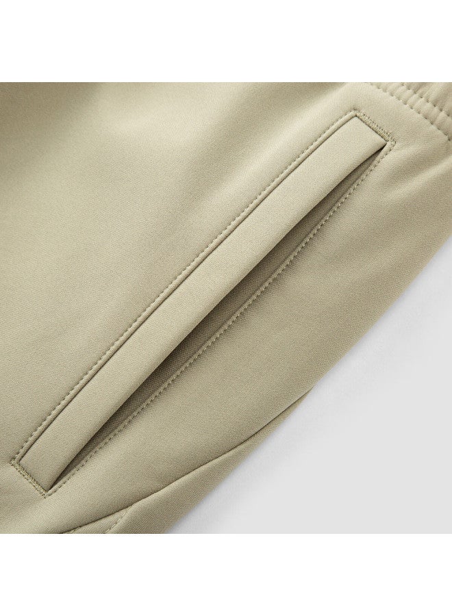 Semir Men's Casual Three-proof Soft Shell Pants Plus Velvet Straight Pants Winter Long Pants Commuting Basics 109725127101 - Image 3